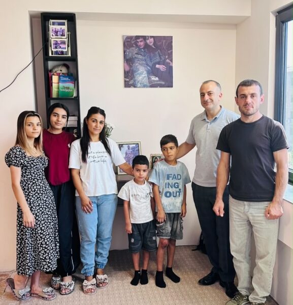 St. John Armenian Church of San Francisco Helps Provide Home for Family of Fallen Artsakh Hero
