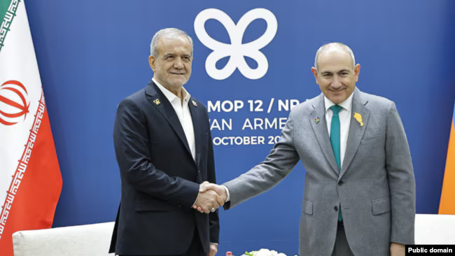 Iran ‘Trusts’ Armenia over U.S.-Run Transit Corridor