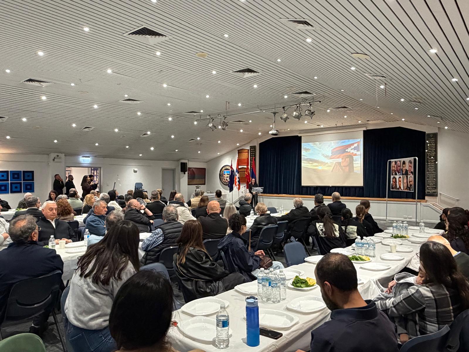 Australian-Armenian community gathers to commemorate the 6th anniversary of the Artsakh war