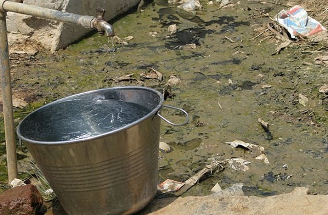 There will be no water.