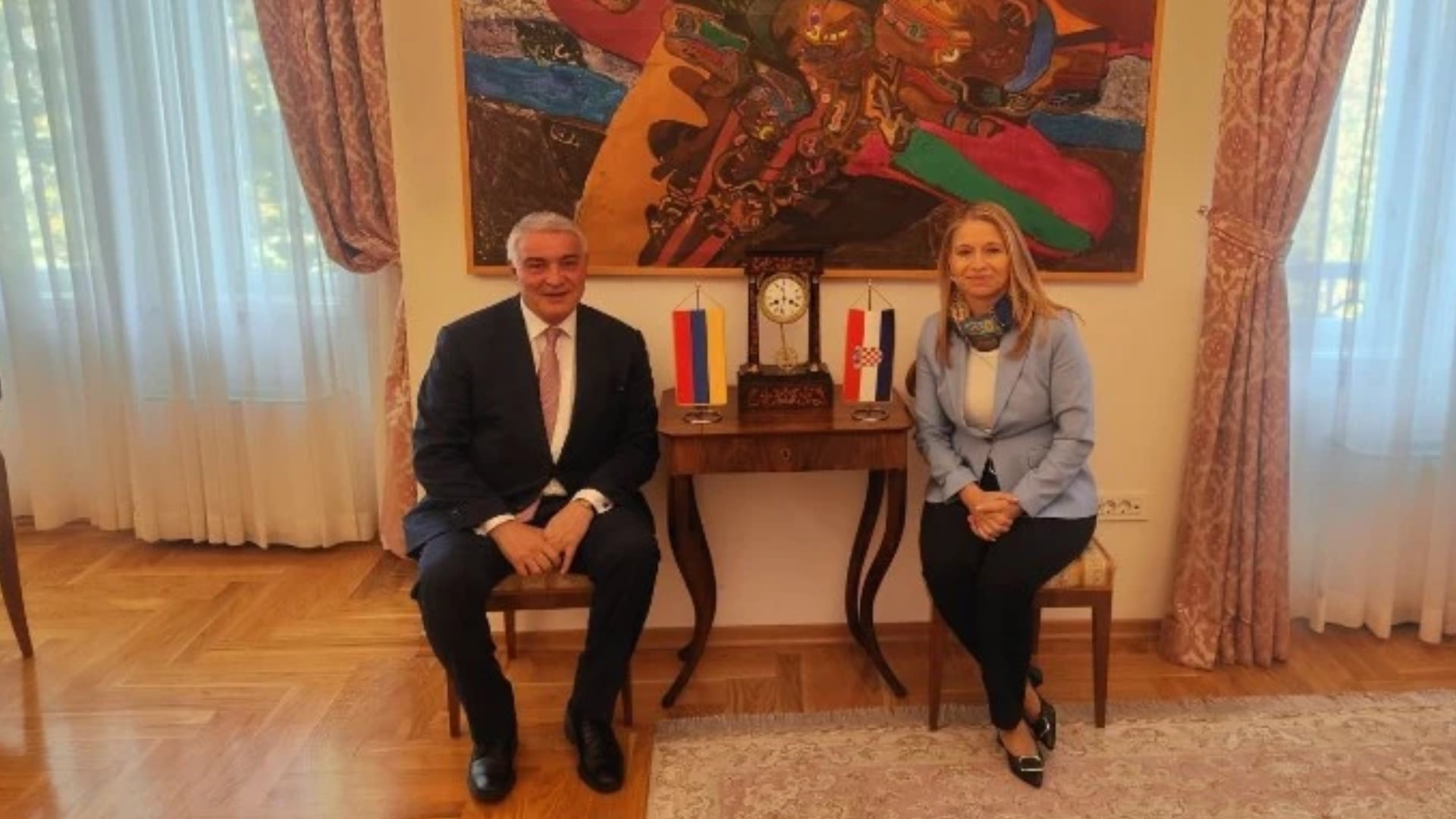 Քննարկվել են ՀՀ-ի և Խորվաթիայի միջև առևտրատնտեսական համագործակցության խորացման հնարավորությունները