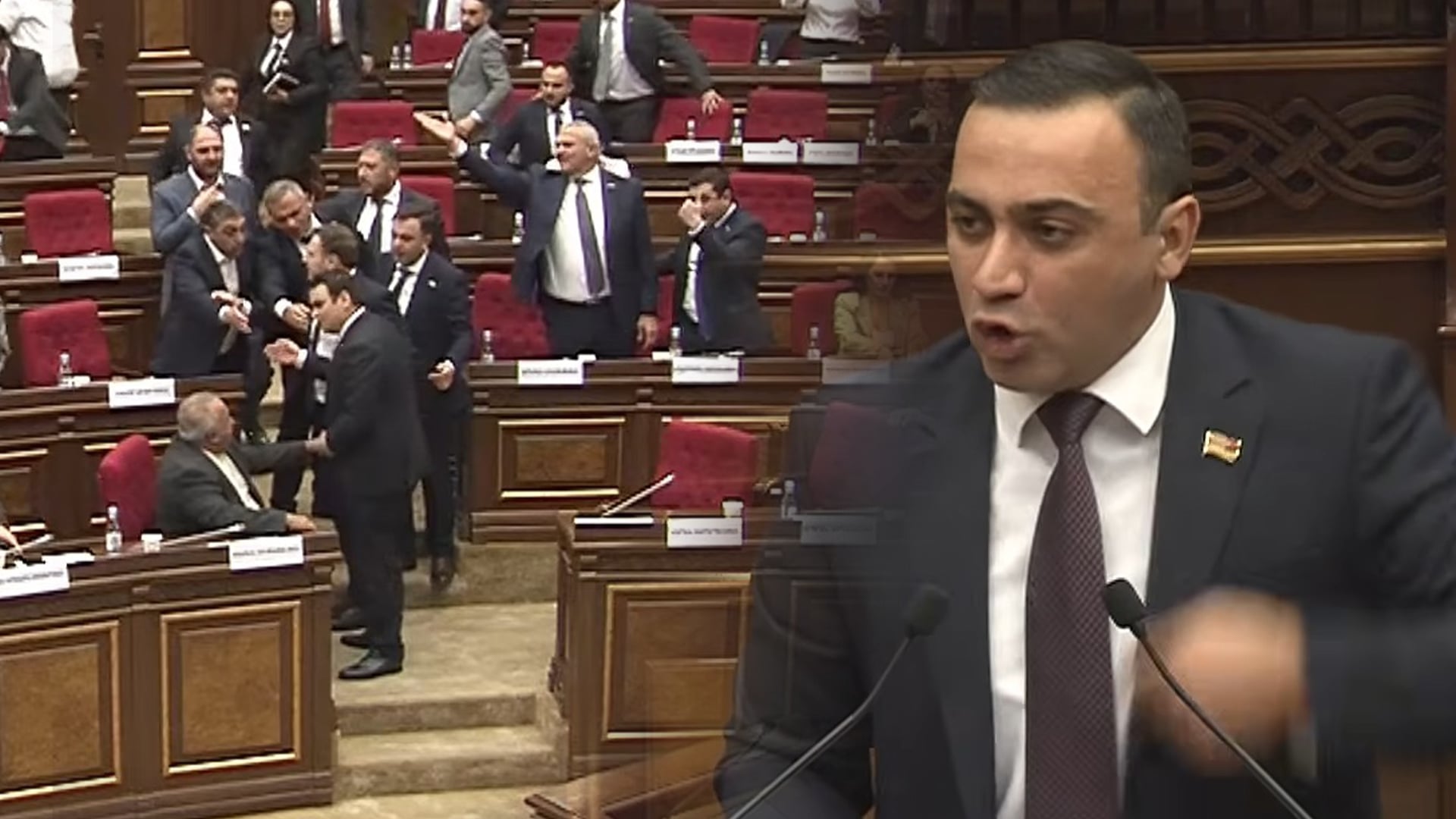 No one will be fooled, including…Taron Chakhoyan provoked the opposition again