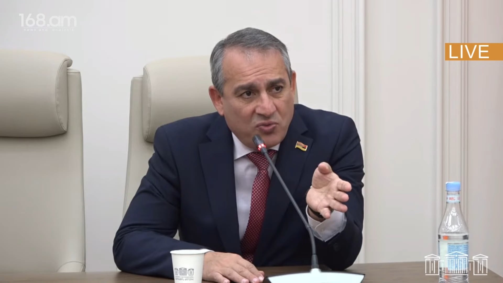 CP member Armen Khachatryan is surprised: "If this incident hadn't happened, what would the opposition have been talking about for 2 days?"