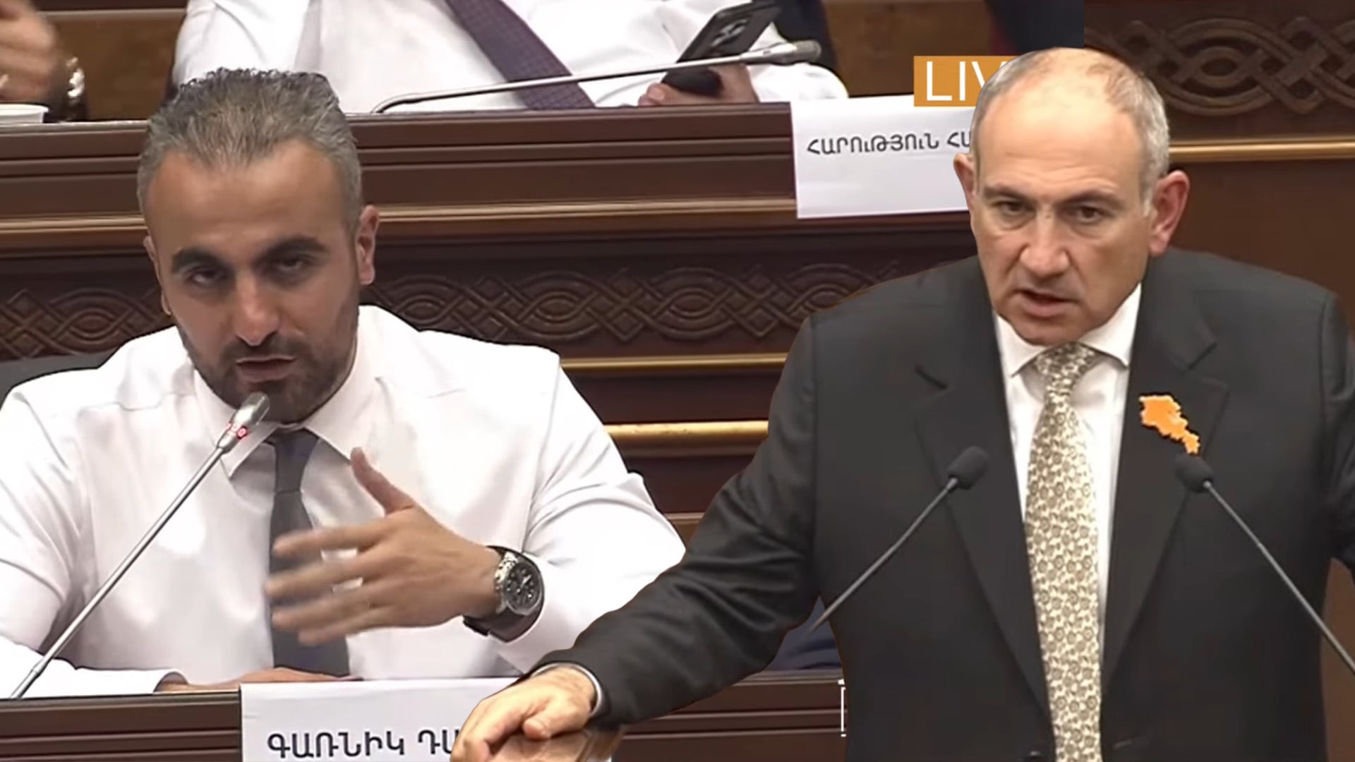 Էդ ես եմ որոշում, թե ով հարցերին պատասխանի, մի քիչ կմեծանաք՝ կիմանաք. Փաշինյանը՝ պատգամավորին