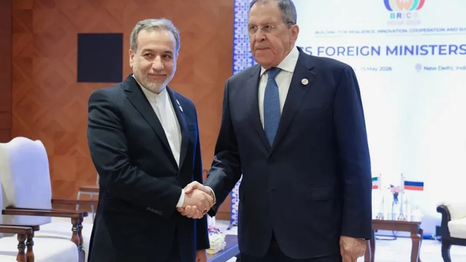 Araghchi had a brief conversation with Lavrov before the meeting of the CIS Council of Heads of State