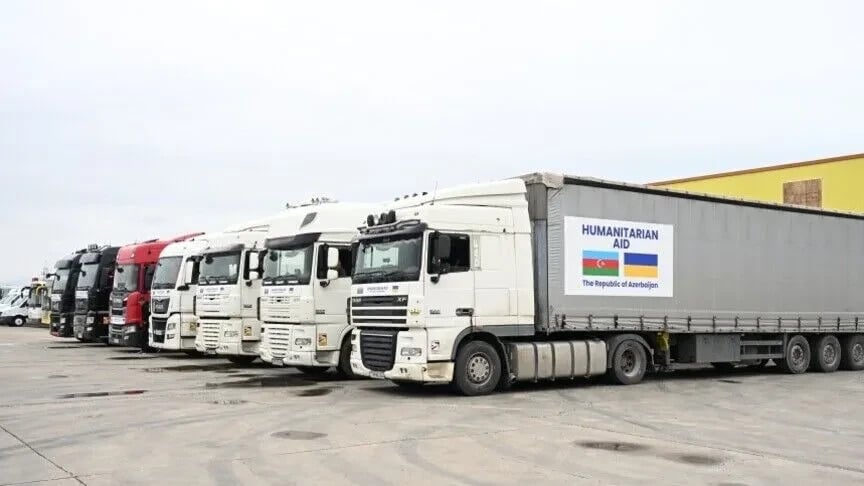 Ադրբեջանը Ուկրաինա է ուղարկել հումանիտար օգնության հերթական խմբաքանակը