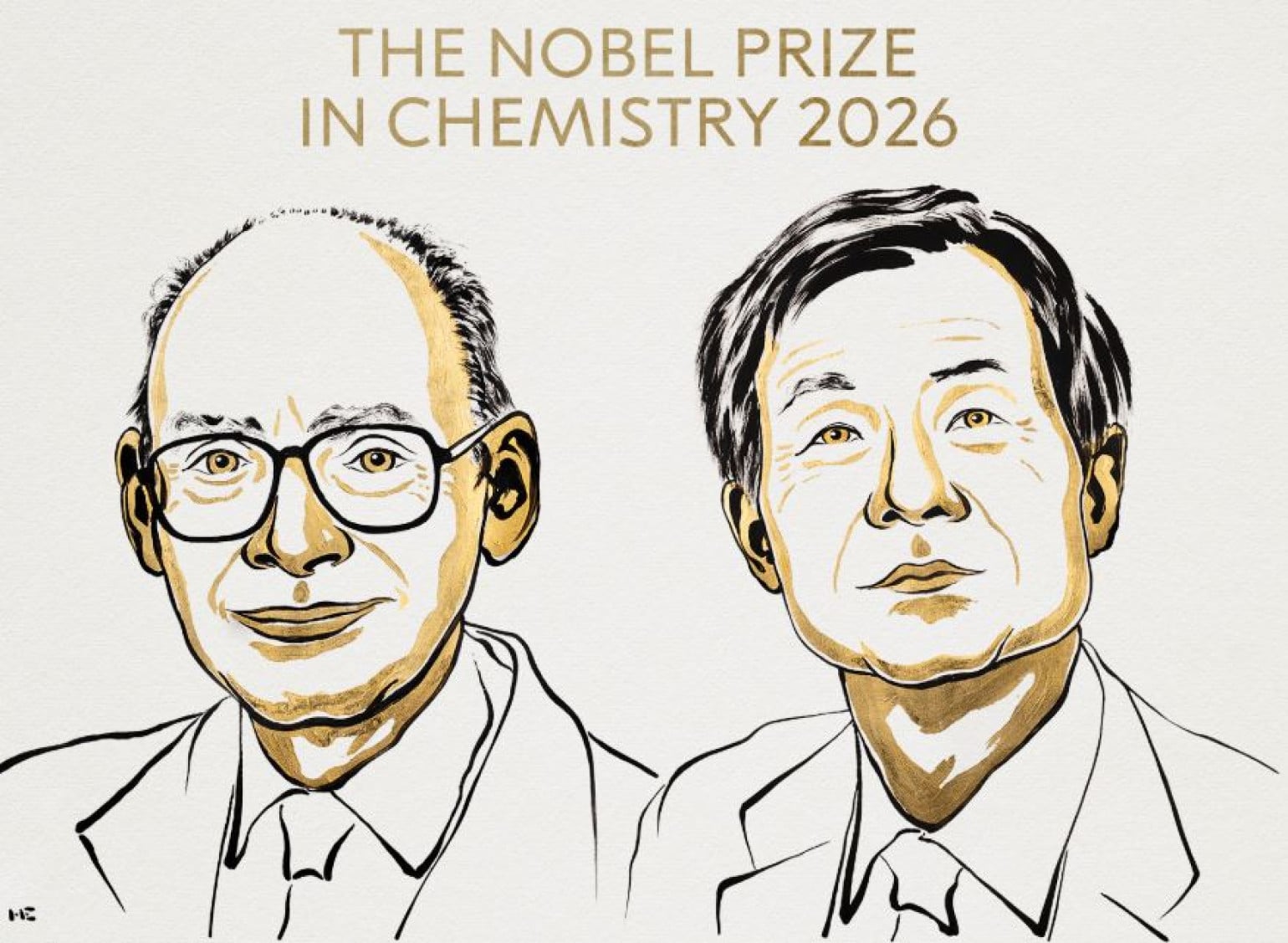 The 2026 Nobel Prize in Chemistry has been awarded to Henri B. Kagan and Kenso Soai.