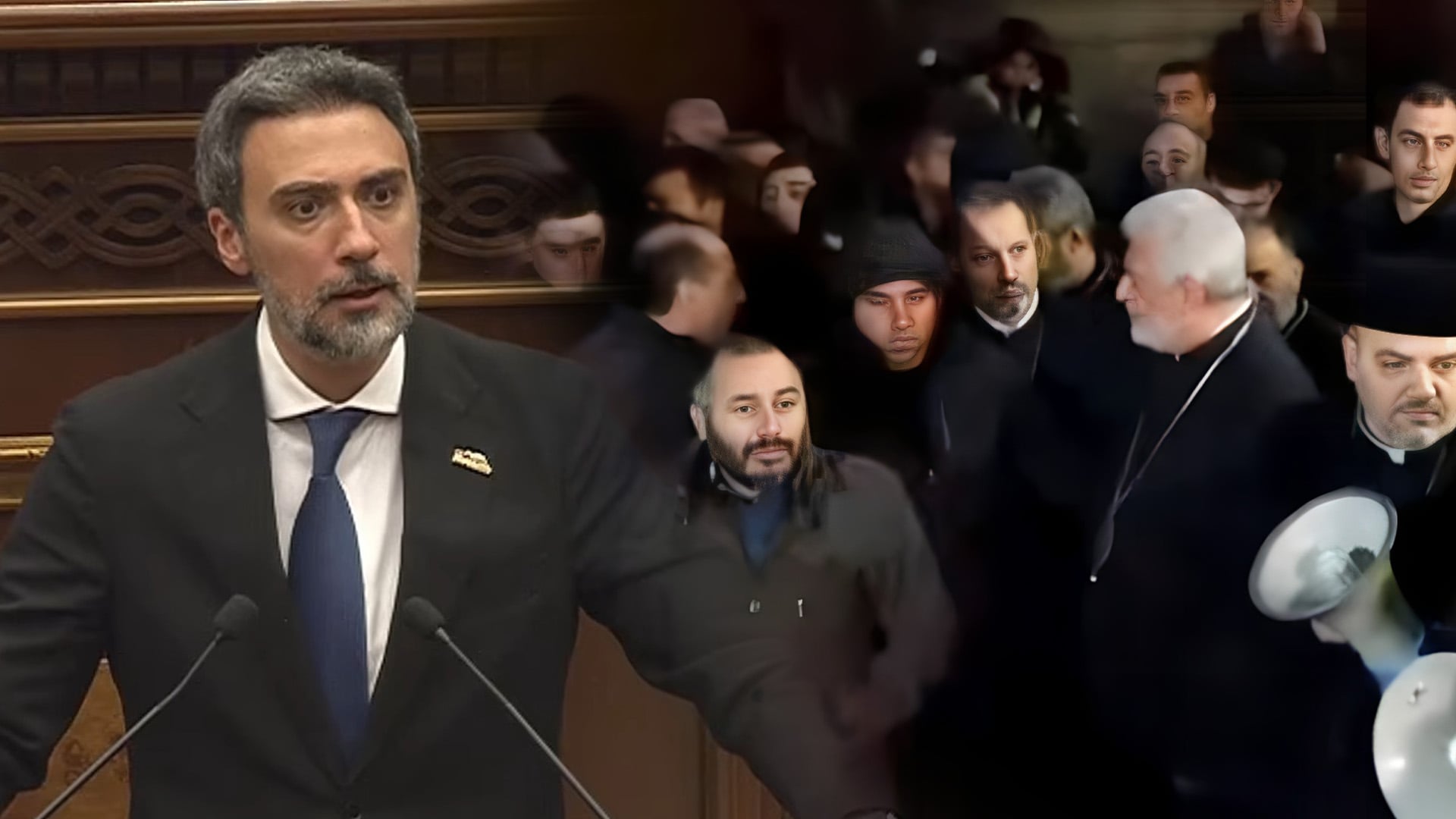 They had instructed several clerics to break down the doors of the Supreme Council, what are you talking about? Aram Vardevanyan