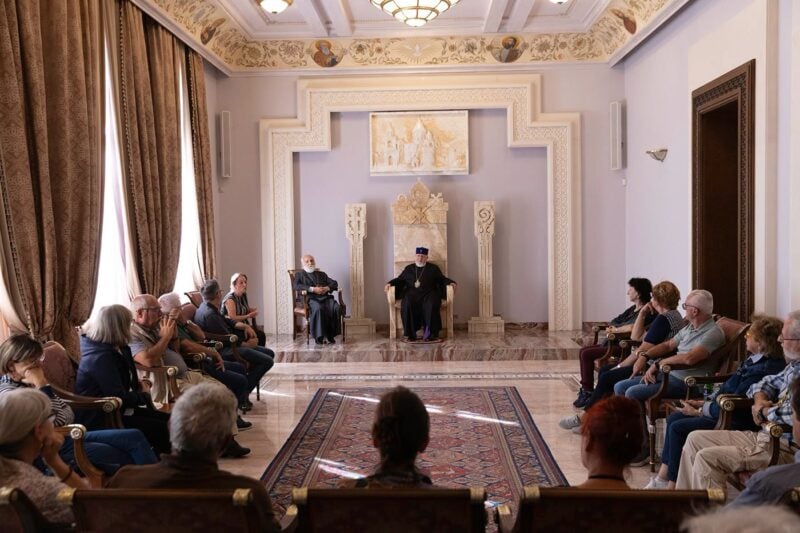 The Christian faith plays an important role in the national identity of the Armenian people. His Holiness