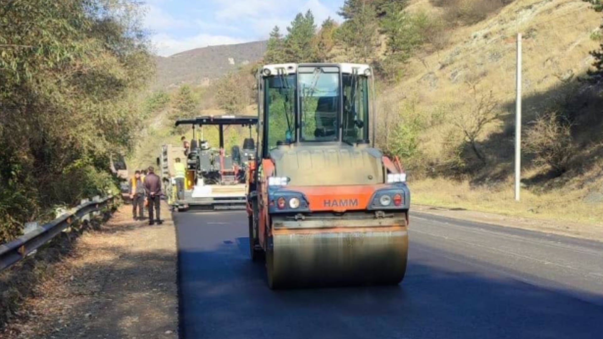 Մ-4 ճանապարհի Դիլիջան-Իջևան հատվածում միջին նորոգման աշխատանքներ են իրականացվում