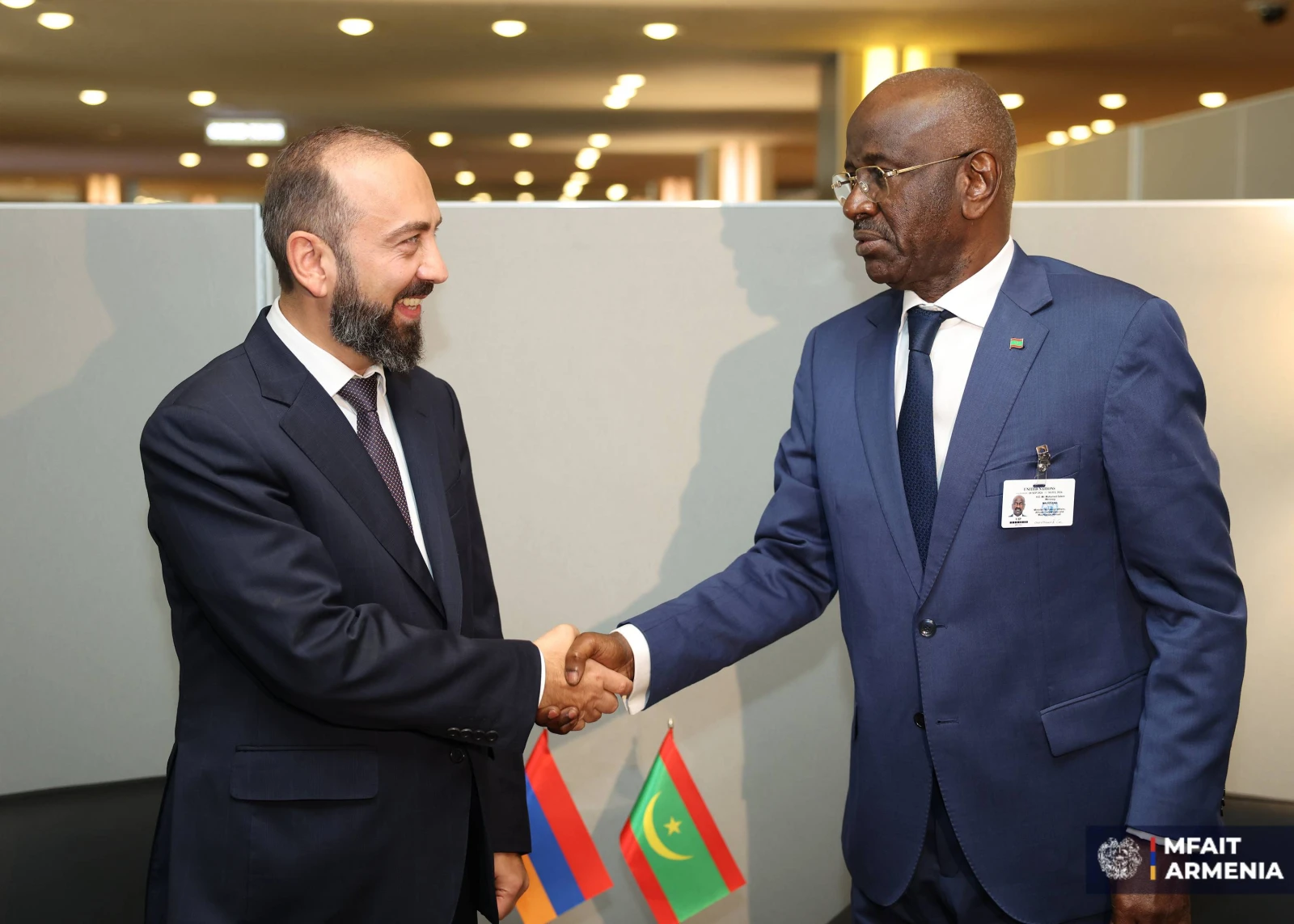 Արարատ ՄիրզոյանՀայաստանի ԱԳՄԱ նախարարը և Մավրիտանիայի ԱԳ նախարարը քննարկել են բազմակողմ հարթակներում փոխգործակցության հարցերսեպտեմբերի 26 | 21:01