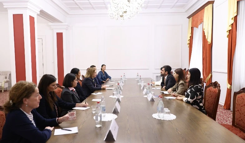 Delegation led by Kristina Kvien hosted at Parliament