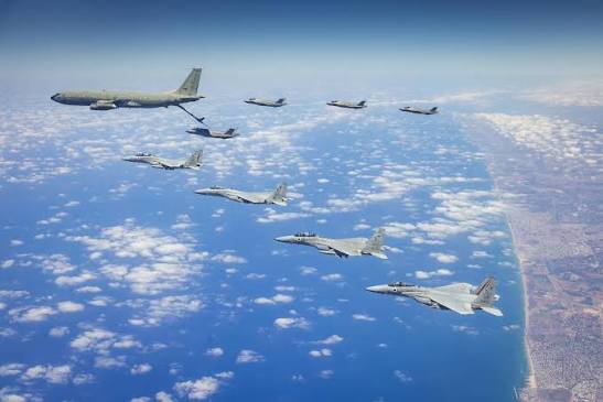 More than 10 US Air Force transport aircraft landed at Israeli military bases