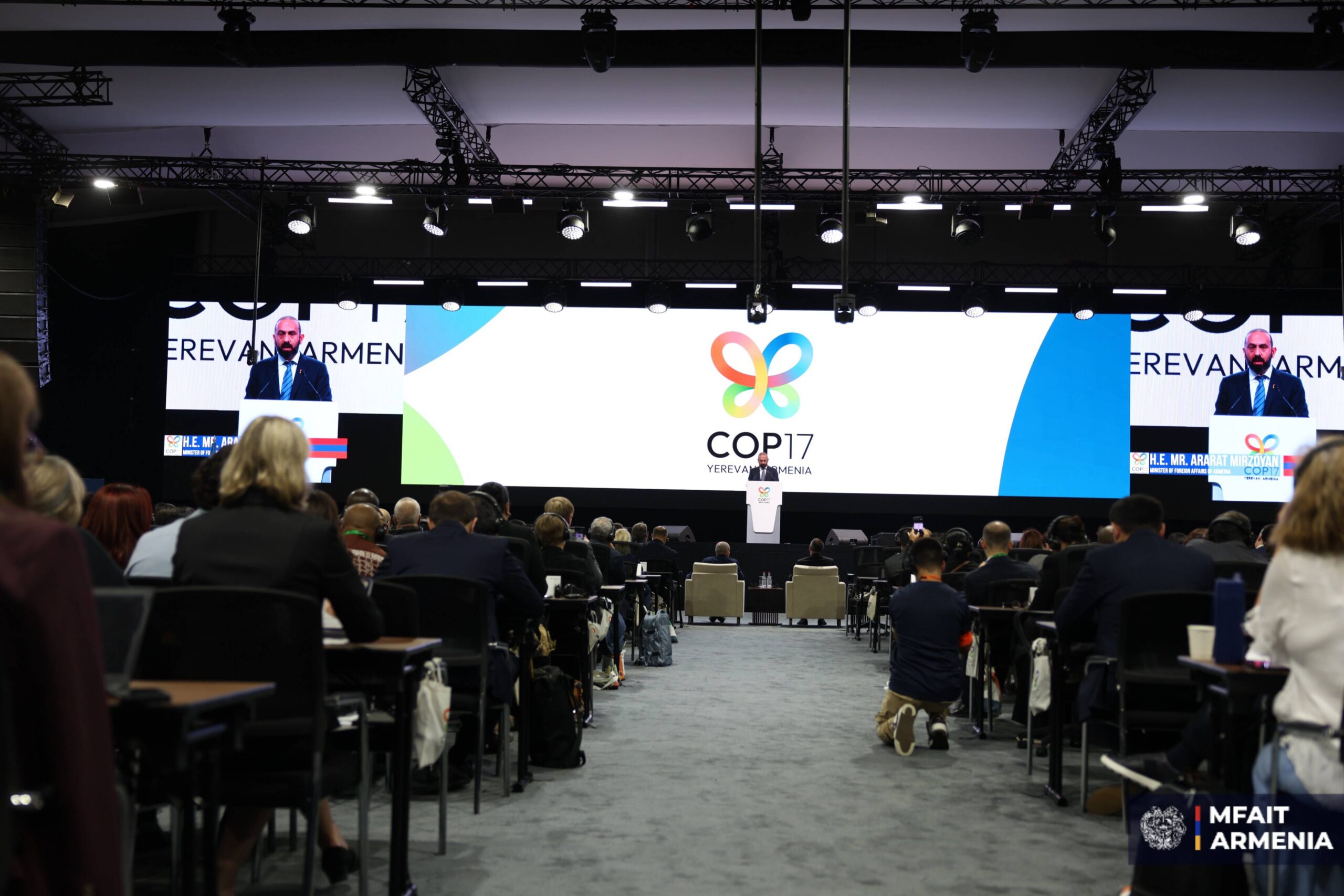 «COP17-ի հյուրընկալումը պատասխանատու քայլ է»․ Արարատ Միրզոյանի ելույթը համաժողովի բացմանը