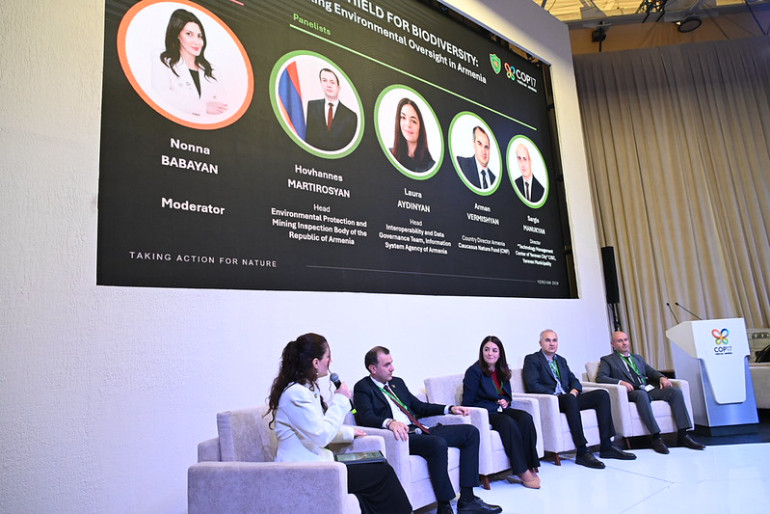 COP17-ի շրջանակում ներկայացվել է բնապահպանական վերահսկողության թվայնացման Հայաստանի փորձը․ ԲԸՏՄ