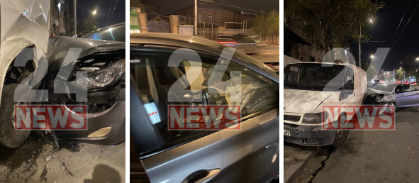 Երևանի Սեբաստիա փողոցում «Hyundai»-ն բախվել է կայանված «Ford»-ին․ կա տուժած
