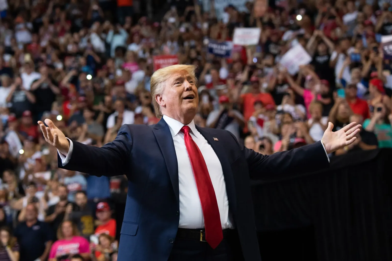 Trump says he would like to serve a third term as US president