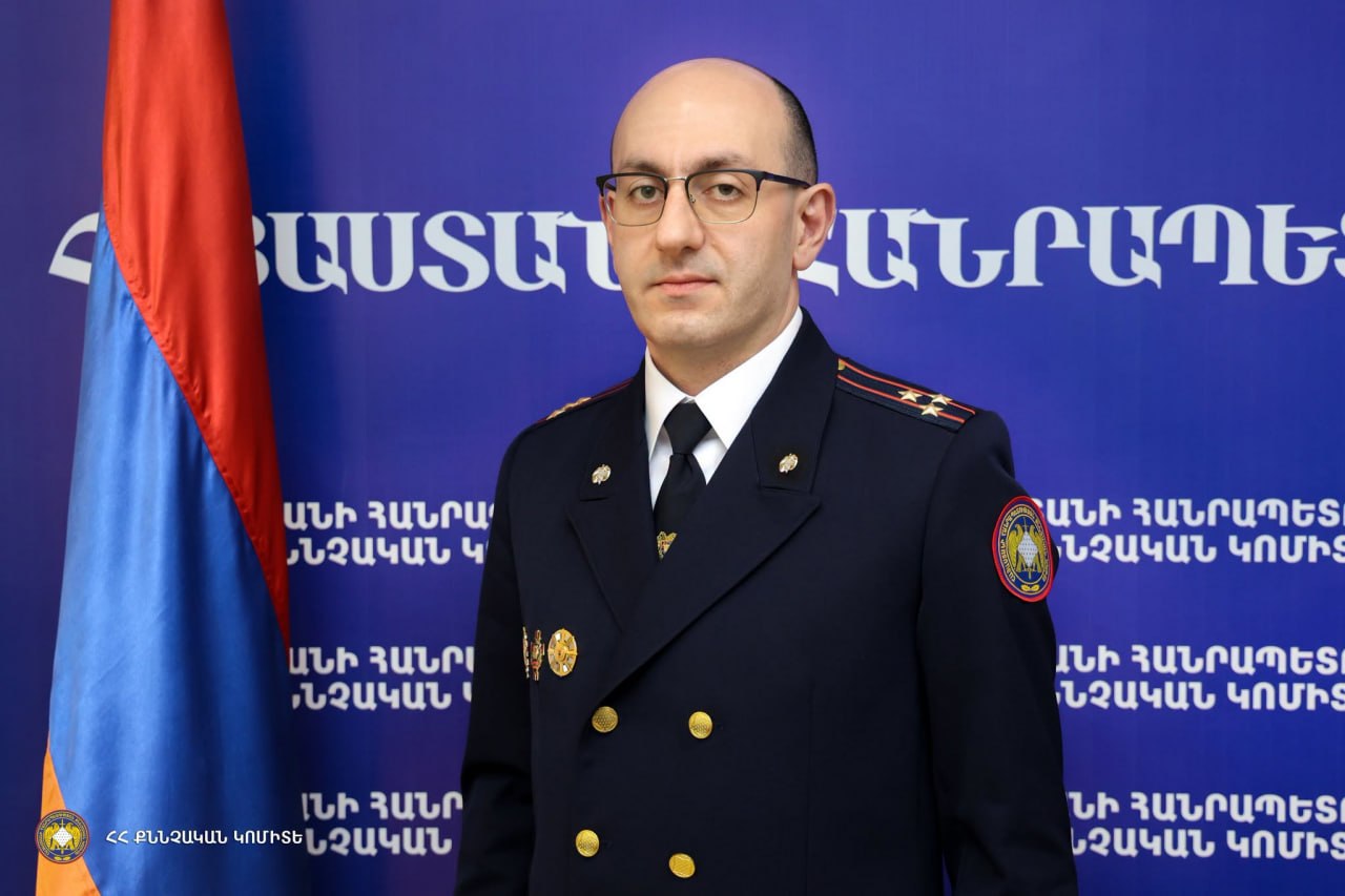 Rafael Vardanyan has been appointed Deputy Head of the Main Department for the Investigation of Particularly Important Cases of the Criminal Investigation Department.