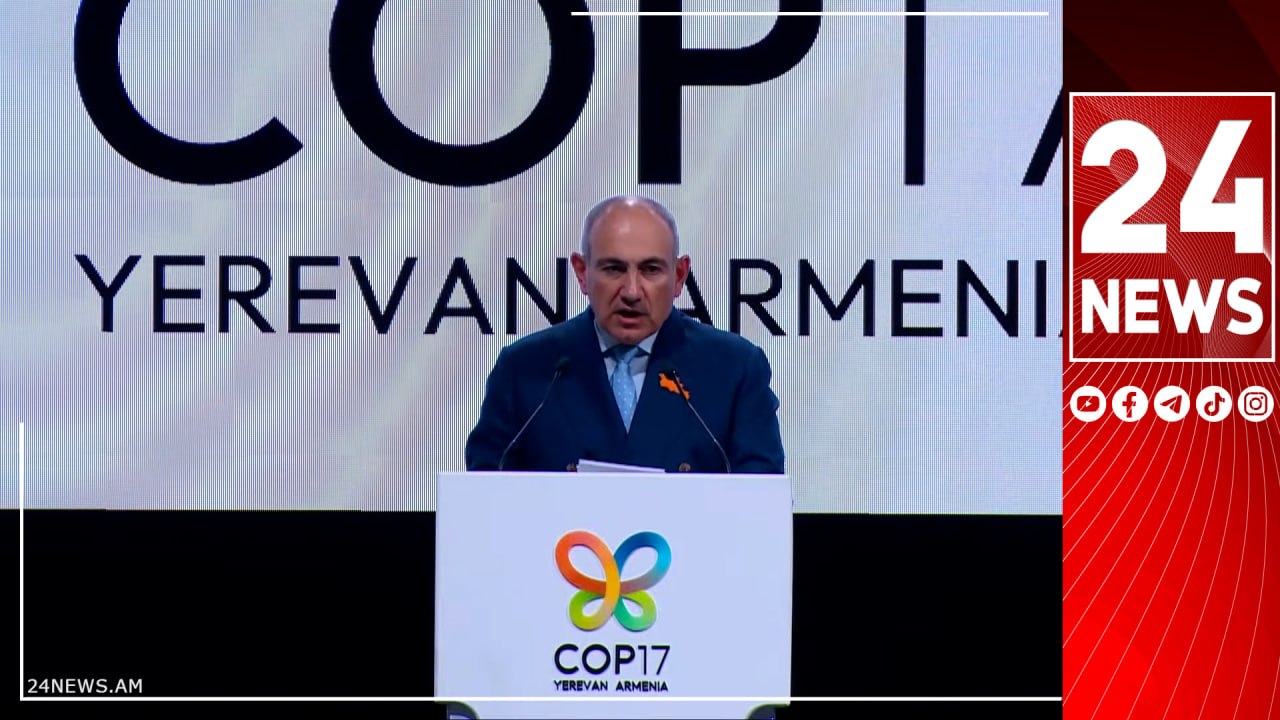 Թող Երևանը դառնա քաղաքական նոր վճռականության հանգրվան. Փաշինյանի ելույթը՝ COP17-ի բացմանը