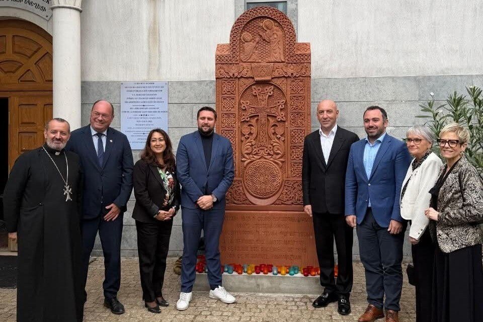 Ֆրանսիայի Սեն Շամոն քաղաքում տեղադրվել է հայկական խաչքար՝ ի հիշատակ Հայոց ցեղասպանության զոհերի