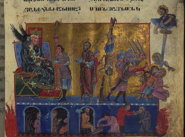 Ս. Խարիթյանների, Արտեմեա, Քրիստափոր սուրբ վկաների և երկու կանանց հիշատակության օրն է այսօր
