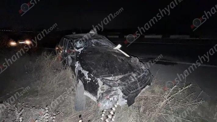 Երևան-Սևան ճանապարհի երթևեկելի մասում «Լադա»-ն բախվել է աղվեսին, ապա՝ քարերին․ կան վիրավորներ
