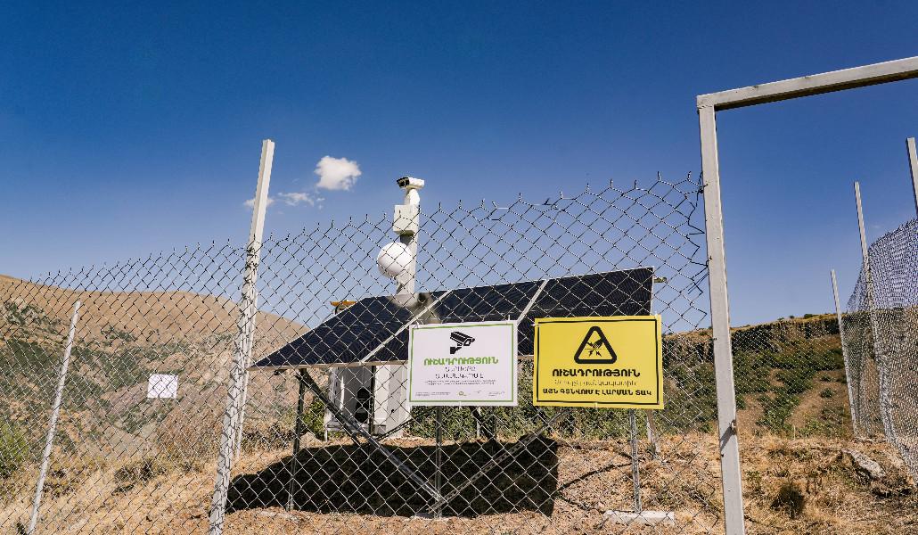 With Ucom's support, an AI-based monitoring system for environmental protection was installed.
