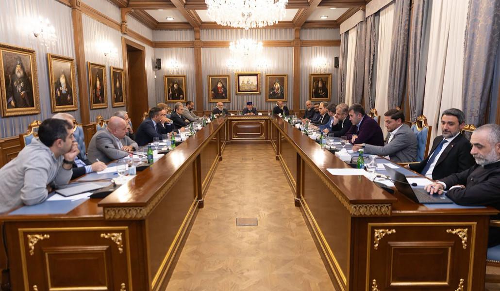 Participants in the consultation with the participation of the Catholicos condemned the creation of the National Assembly's investigative commission on the Armenian Church