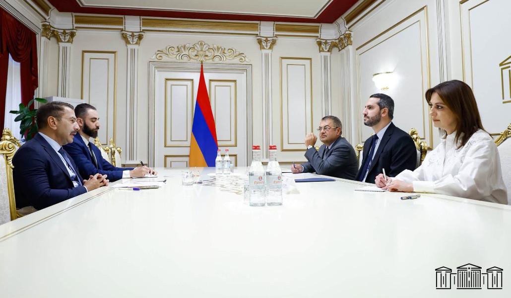 Ռուբեն Ռուբինյանն ընդունել է մեր երկրում Կիպրոսի դեսպանին