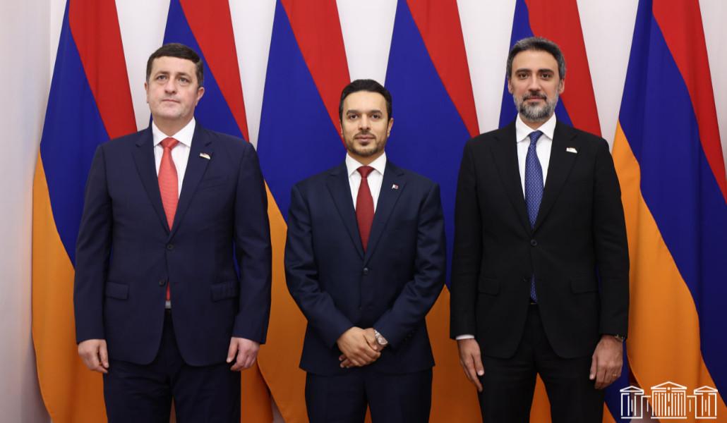 Արամ Վարդևանյանն ընդունել է Հայաստանում Կատարի Պետության դեսպանին