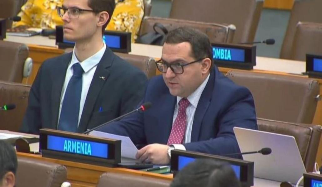ՄԱԿ-ում Հայաստանը վերահաստատել է տարածաշրջանում կայուն խաղաղության հանձնառությունը