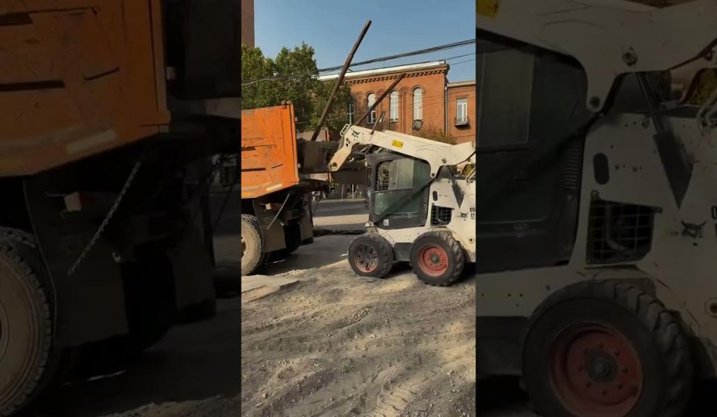 Կորյուն-Գ. Քոչար փողոցների խաչմերուկում ապամոնտաժվել են երկաթե ցանկապատերը (տեսանյութ)