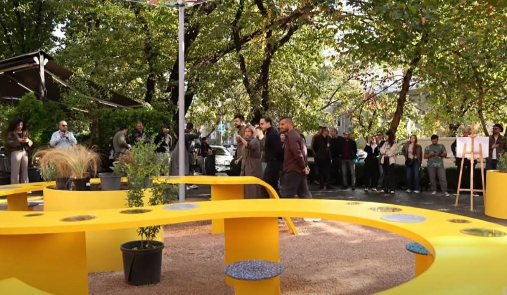 Սարյան փողոցում անվադողերի կետի փոխարեն այգի է ստեղծվել. Երևանի քաղաքապետարան (տեսանյութ)