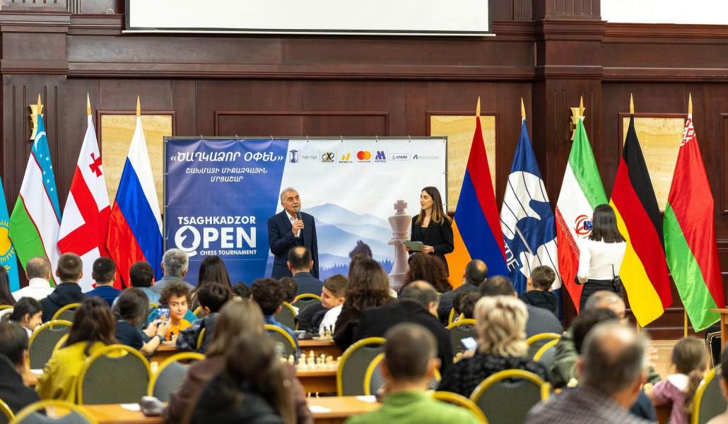 Մեկնարկել է «Ծաղկաձոր Օփեն» շախմատի միջազգային մրցաշարը