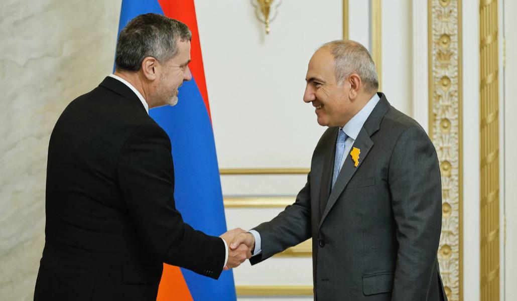Վարչապետն ընդունել է Սլովենիայի արտաքին և եվրոպական հարցերի նախարարին