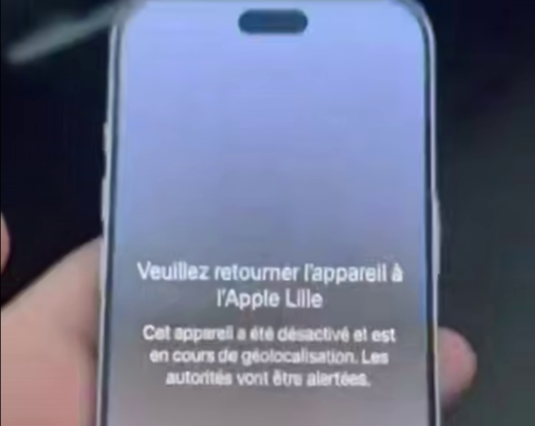 Ապարդյուն կողոպուտ. Ֆրանսիայում գողացված iPhone-ներն արգելափակվել են