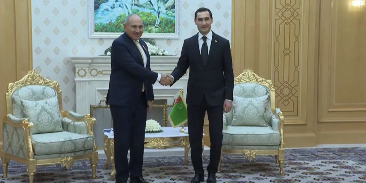 The Prime Minister of Armenia met with the President of Turkmenistan (video)