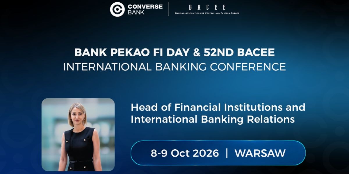 Nelly Kocharyan presented the vision for the development of Converse Bank's international relations at the BACEE conference