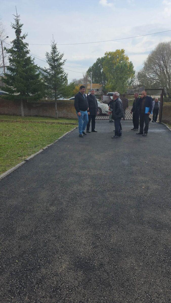 Ախալքալաքի մունիցիպալիտետի Օլավերդի գյուղում ասֆալտապատվել է 3,4 կմ ճանապարհ