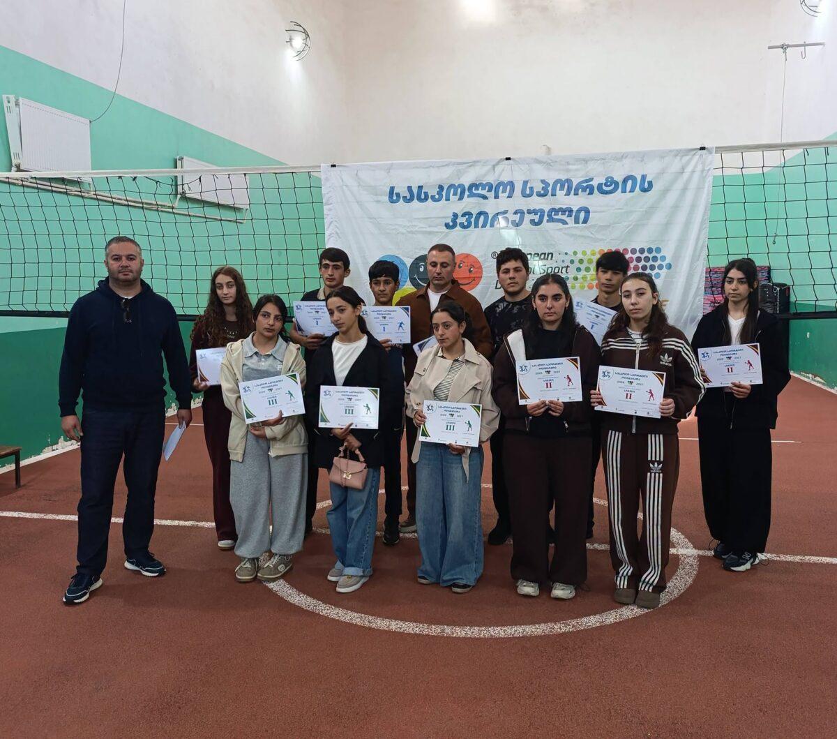 Ախալքալաքում անցկացվել է «Դպրոցական սպորտային օլիմպիադա 2026-2027»-ի սեղանի թենիսի մրցաշարը