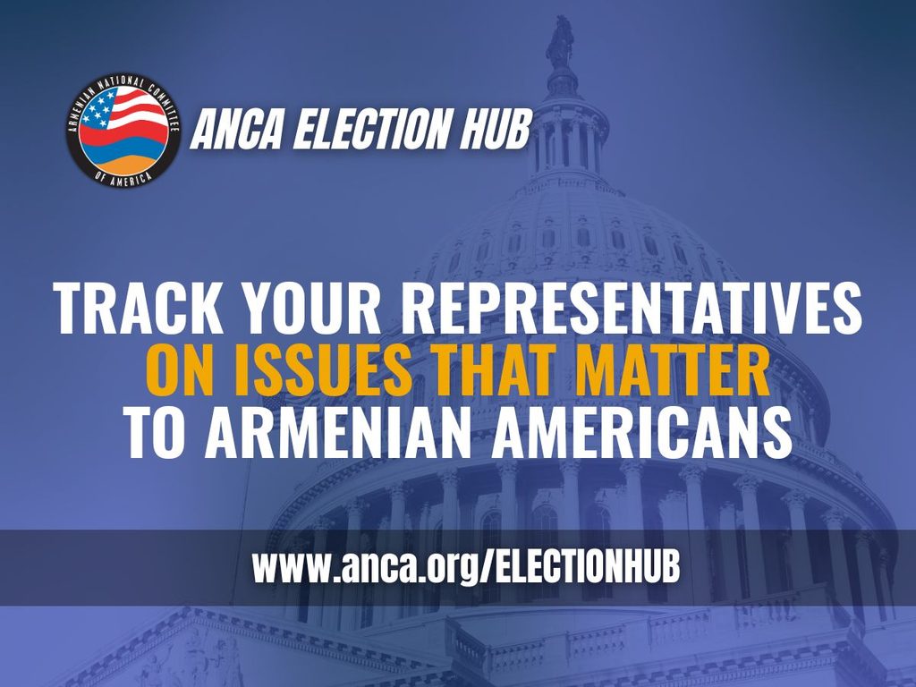 ANCA Endorses Congressional Allies; Grades Members of Congress on Pro-Armenian Priorities