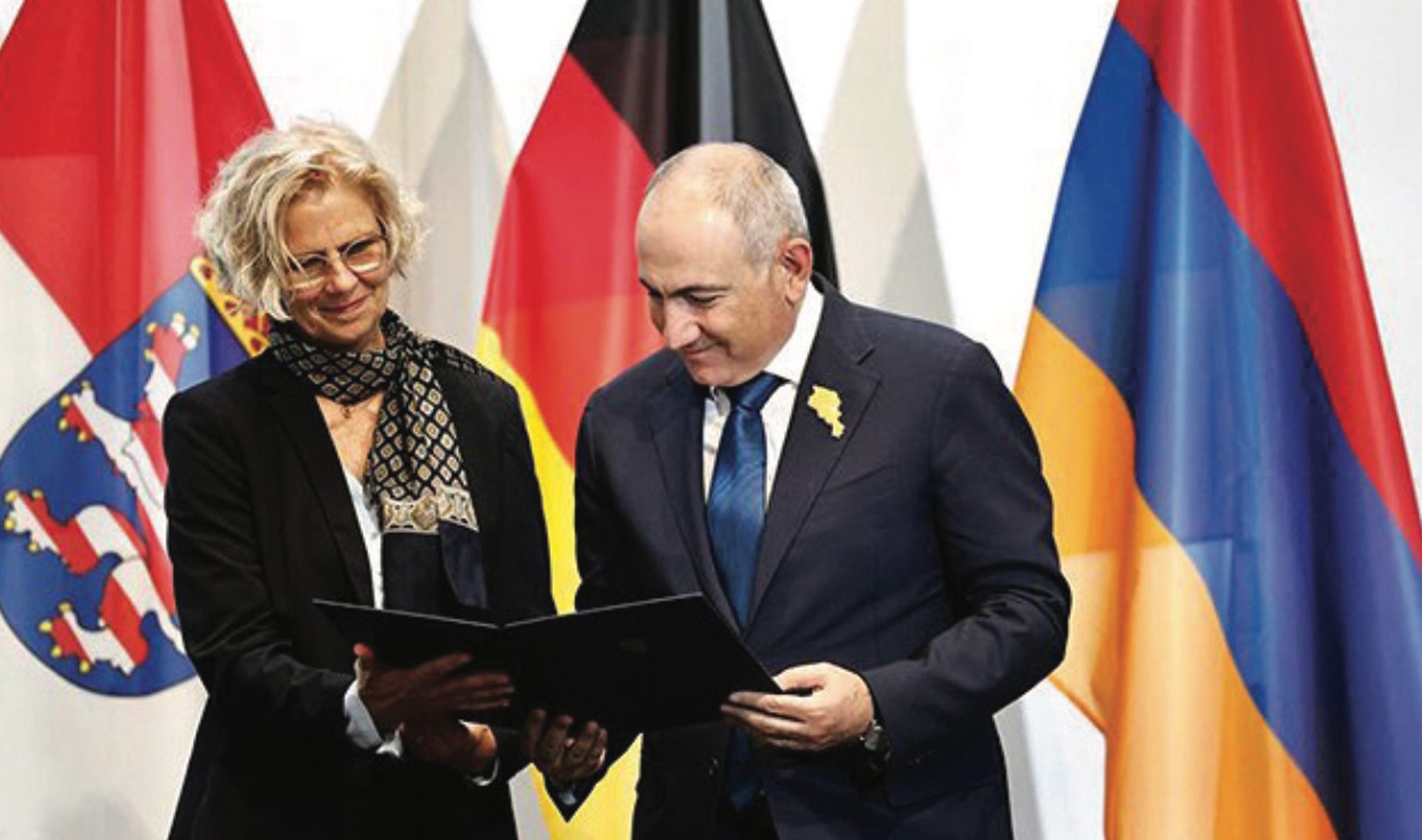 Prime Minister Nikol Pashinyan Awarded Hessian Peace Prize