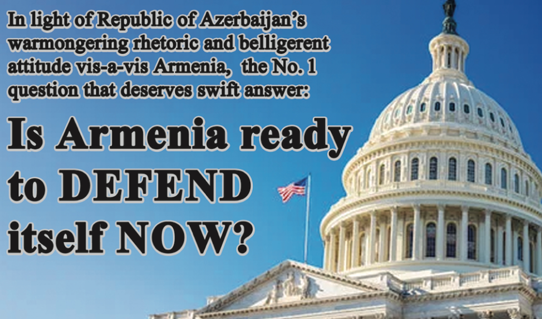 Is ARMENIA READY to DEFEND ITSELF NOW?