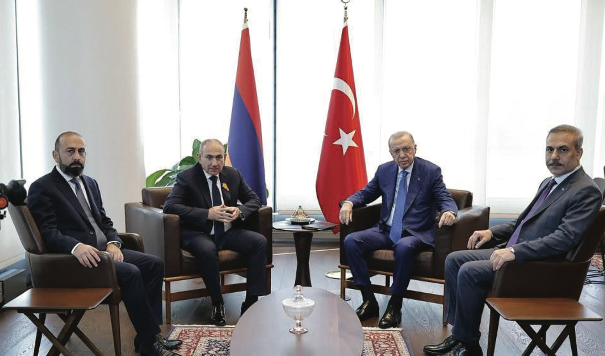 Pashinyan and Erdoğan Discuss Armenia-Turkey Normalization in New York