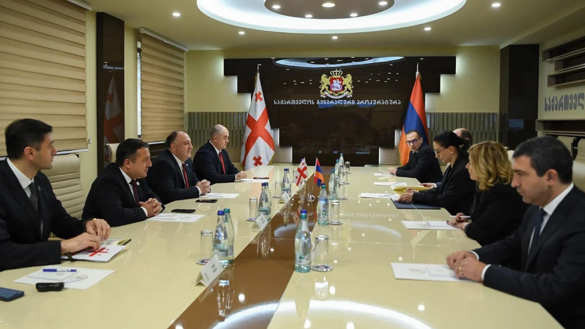 Աննա Վարդապետյանը Թբիլիսիում հանդիպել է Վրաստանի գլխավոր դատախազին