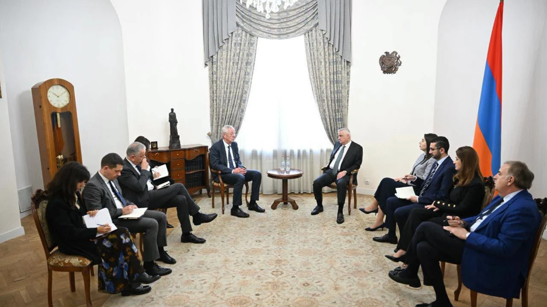 Մհեր Գրիգորյանն ընդունել է ԵՄ պատվիրակությանը․ քննարկվել է վիզաների ազատականացումը