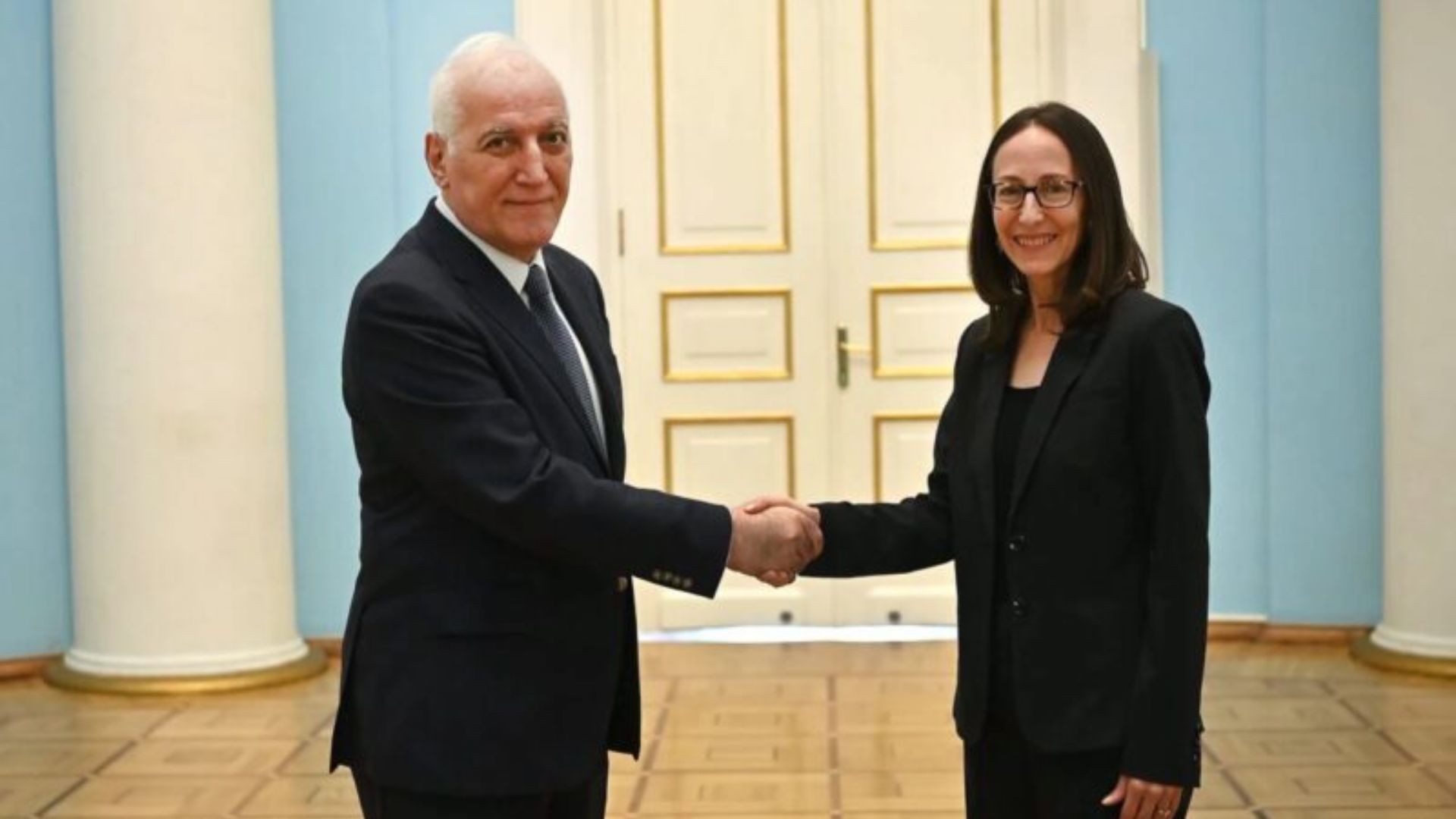 Newly appointed Canadian Ambassador presents credentials to Vahagn Khachaturyan