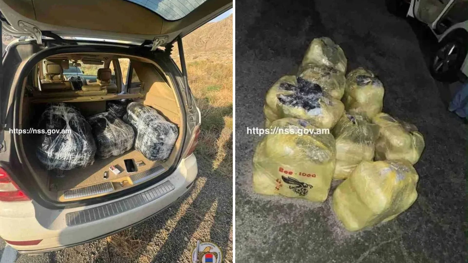 Շուրջ 70 կգ քաշով «մարիխուшննա» են փորձել ՀՀ տեղափոխել