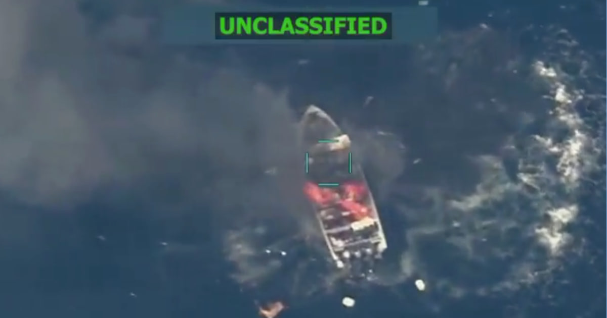 US strike destroys suspected drug ship in Caribbean Sea, killing 4