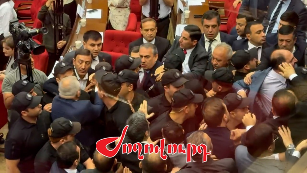 VIDEO: Hitting, scuffling, swearing in the National Assembly: The Security Service fails to calm the deputies